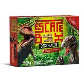 ESCAPE BOOK DINOSAURI riuscirete a scappare IN ITALIANO gioco da tavolo ASMODEE età 7+ Asmodee - 1