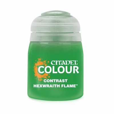 HEXWRAITH FLAME colore CONTRAST citadel VERDE 18ML Games Workshop - 1