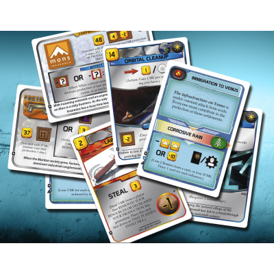 CARTE PROMO 3 espansione TERRAFORMING MARS ghenos games IN ITALIANO set Ghenos Games - 1