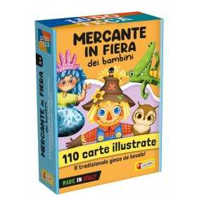 MERCANTE IN FIERA dei bambini 110 CARTE ILLUSTRATE gioco da tavolo LISCIANI età 5+ - 1