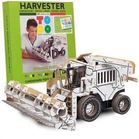 HARVESTER kit TO DO in cartone DA MONTARE e colorare 157 PEZZI made in italy TO DO - 1