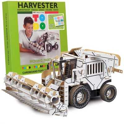 HARVESTER kit TO DO in cartone DA MONTARE e colorare 157 PEZZI made in italy TO DO - 1