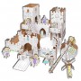 MY FAB CASTLE kit TO DO in cartone DA MONTARE e colorare 96 PEZZI made in italy TO DO - 2
