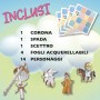 MY FAB CASTLE kit TO DO in cartone DA MONTARE e colorare 96 PEZZI made in italy TO DO - 10
