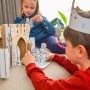 MY FAB CASTLE kit TO DO in cartone DA MONTARE e colorare 96 PEZZI made in italy TO DO - 8