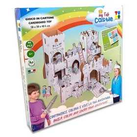 MY FAB CASTLE kit TO DO in cartone DA MONTARE e colorare 96 PEZZI made in italy TO DO - 1
