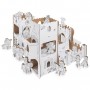 MY FAB CASTLE kit TO DO in cartone DA MONTARE e colorare 96 PEZZI made in italy TO DO - 5