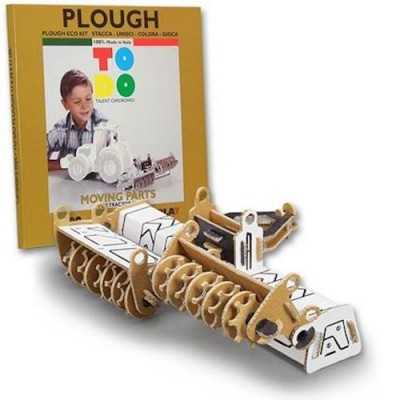 PLOUGH kit TO DO in cartone DA MONTARE e colorare 55 PEZZI made in italy TO DO - 1