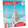 ALBERO DI NATALE todo MY ECOLOVE kit TO DO in cartone DA MONTARE e colorare 56 PEZZI made in italy TO DO - 2