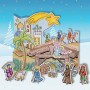 PRESEPE todo MY ECOLOVE kit TO DO in cartone DA MONTARE e colorare 33 PEZZI made in italy TO DO - 4