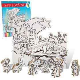 PRESEPE todo MY ECOLOVE kit TO DO in cartone DA MONTARE e colorare 33 PEZZI made in italy TO DO - 1