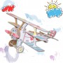THE RED BARON easy plane TO DO kit TODO in cartone DA MONTARE e colorare 49 PEZZI made in italy TO DO - 2