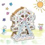RUOTA PANORAMICA big wheel TO DO kit TODO in cartone DA MONTARE e colorare 61 PEZZI made in italy TO DO - 2