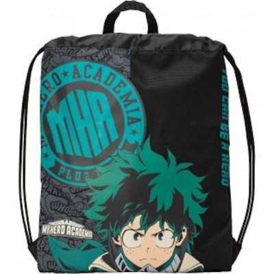 SACCA sport ZAINETTO portascarpe COMIX ANIME manga MY HERO ACADEMIA a strozzo Franco Panini Ragazzi - 1