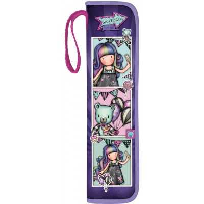 PORTAFLAUTO protezione UP AND AWAY santoro GORJUSS viola 593GJ28 Gorjuss - 1