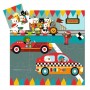 PUZZLE gioco AUTO DA CORSA con 16 pezzi grandi DJECO scatola sagomata DJ07273 età 3+ Djeco - 2