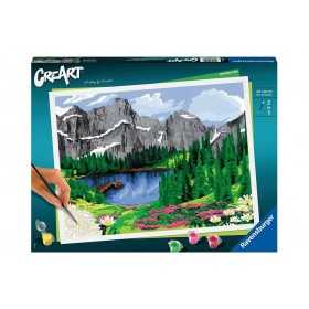 MOUNTAIN VIEW vista delle montagne CREART kit artistico PREMIUM ravensburger Ravensburger - 1