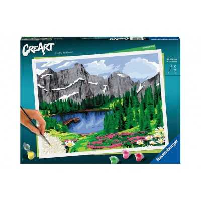 MOUNTAIN VIEW vista delle montagne CREART kit artistico PREMIUM ravensburger Ravensburger - 1
