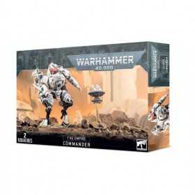 COMMANDER TAU EMPIRE set di 2 miniature WARHAMMER 40K citadel GAMES WORKSHOP età 12+