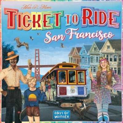 TICKET TO RIDE gioco completo SAN FRANCISCO asmodee IN ITALIANO età 8+ Asmodee - 1