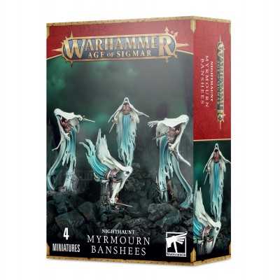 MYRMOURN BANSHEES Nighthaunt Warhammer Age of Sigmar 4 Miniature Easy to Build Citadel Games Workshop - 1