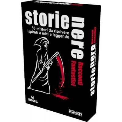 STORIE NERE RACCONTI FANTASTICI gioco di carte 50 MISTERI DA RISOLVERE rompicapo IN ITALIANO età 12+ salani - 1