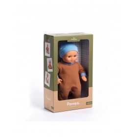 BAMBOLA pomea collection BABY PRALINE doll DJECO età 18 mesi + Djeco - 1