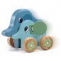 PITISING gioco in legno ELEFANTI da spingere SONORO piti sing DJECO DJ06466 età 10 mesi + Djeco - 2