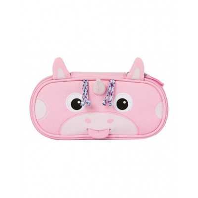 ASTUCCIO ovale PENCIL CASE affenzahn UNICORNO rosa SCUOLA materiale riciclato AFFENZAHN - 1