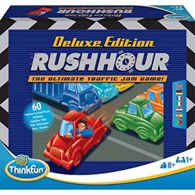 RUSH HOUR think fun DELUXE EDITION rompicapo GIOCO DI LOGICA traffico 60 NUOVE SFIDE età 8+ Think Fun - 1