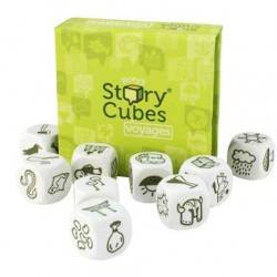 STORY CUBES VIAGGI Voyages Verde RORY'S gioco dadi canta storie RACCONTA FAVOLE