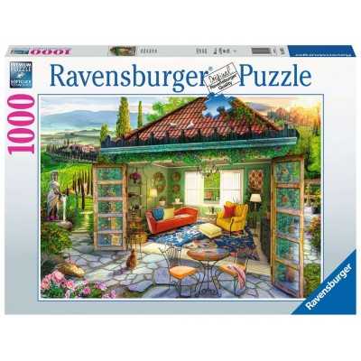 PUZZLE ravensburger 1000 PEZZI di 70 x 50 cm OASI TOSCANA Ravensburger - 1