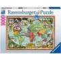 PUZZLE ravensburger 1000 PEZZI di 70 x 50 cm GIRO DEL MONDO IN BICICLETTA Ravensburger - 1
