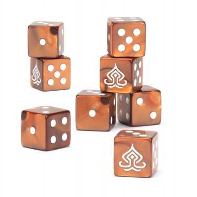 GARRISON OF DALE DICE SET di 8 dadi THE LORD OF THE RINGS middle earth strategy battle game 16 MM età 12+ Games Workshop - 1