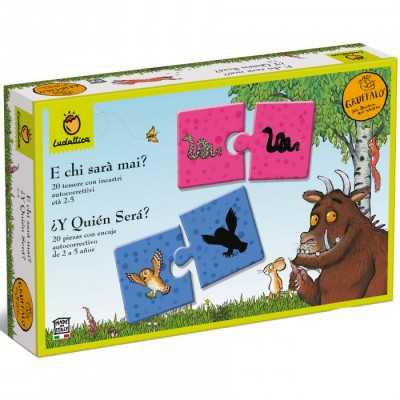 E CHI SARA' MAI ? gioco di 20 tessere con incastri LUDATTICA gruffalo LUDATTICA - 1