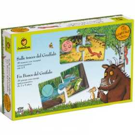 SULLE TRACCE DEL GRUFFALO gioco di 20 tessere con incastri LUDATTICA autocorrettivi LUDATTICA - 1