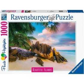 PUZZLE ravensburger 1000 PEZZI di 70 x 50 cm LE SEYCHELLES