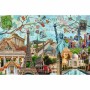 PUZZLE ravensburger 5000 PEZZI di 153 x 101 cm BIG CITY COLLAGE originale Ravensburger - 1