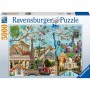 PUZZLE ravensburger 5000 PEZZI di 153 x 101 cm BIG CITY COLLAGE originale Ravensburger - 2
