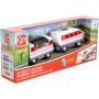 TRENO INTERCITY A BATTERIA ferrovia dei trenini HAPE con luce E3774 età 3+ Hape - 2