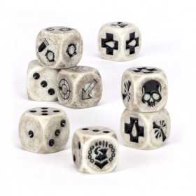 ORLOCK ASH WASTES GANG DICE set di 8 dadi da 16 mm per NECROMUNDA età 12+ Games Workshop - 1
