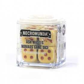 ASH WASTES NOMADS GANG DICE set di 8 dadi da 16 mm per NECROMUNDA età 12+ Games Workshop - 1