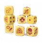 ASH WASTES NOMADS GANG DICE set di 8 dadi da 16 mm per NECROMUNDA età 12+ Games Workshop - 2