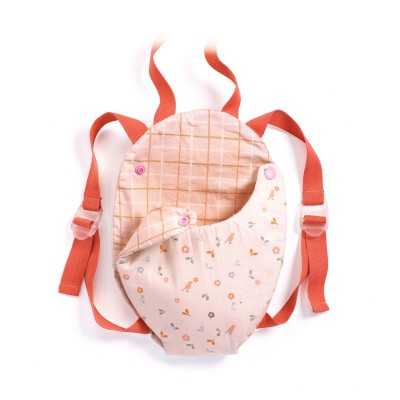 MARSUPIO abiti per bambole ROSA pomea collection DJECO età 3+ Djeco - 1