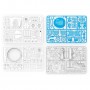 ROBOT EOLICI 6 in 1 LA FORZA DELL'ARIA kit scientifico CON GENERATORE età 8+ OWI KIT - 4
