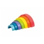 RAINBOW arcobaleno IN 7 PEZZI colorati JOUECO età 12 mesi + - 2