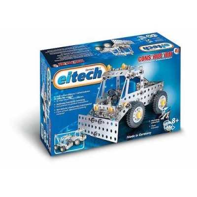 SPAZZANEVE costruzioni IN METALLO con attrezzi VEICOLO 3 MODELLI eitech 195 PEZZI età 8+ EITECH - 1