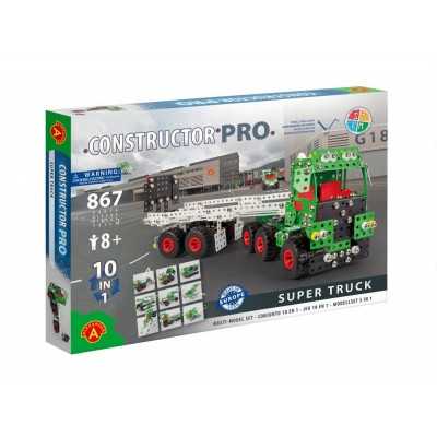AUTORIMORCHIO in metallo CONSTRUCTOR PRO alexander SUPER TRUCK 10 IN 1 età 8+ ALEXANDER TOYS - 1