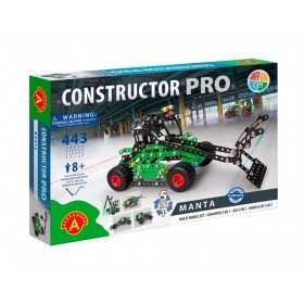 TRATTORE MANTA in metallo CONSTRUCTOR alexander 5 VEICOLI IN UNO età 8+ ALEXANDER TOYS - 1