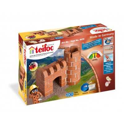 CASTELLO da costruire PICCOLO teifoc IN MATTONI età 6+ TEIFOC - 1